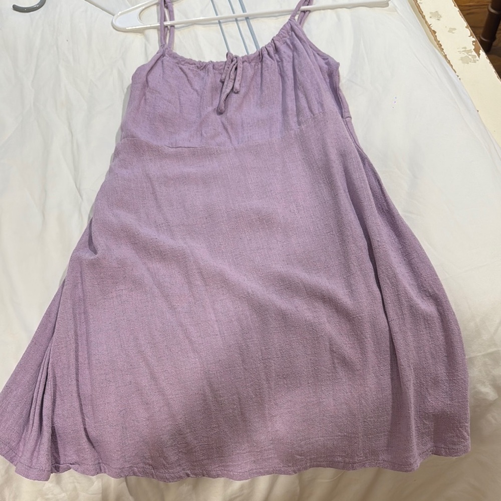 Kendall & Kylie Lavender Mini Dress